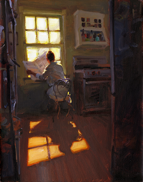 Kim English, Artist, Plein Air Painter, Figurative Paintings, Genre
